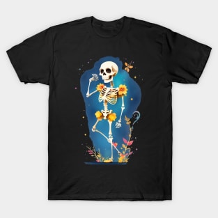 Blooming Bones: Life Beyond the Grave T-Shirt